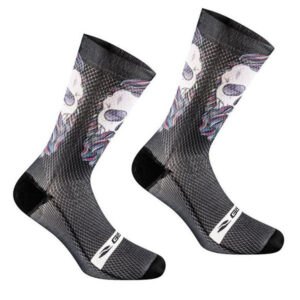 Gist Calzini Print Skull Nero