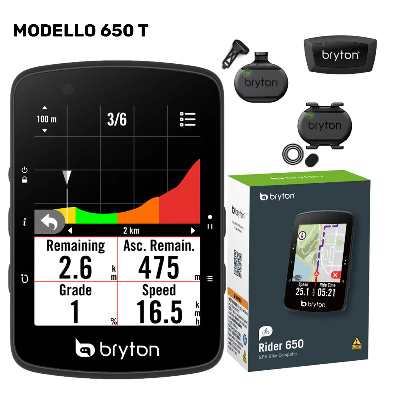 Bryton Rider 650 Ciclocomputer GPS - immagine 2